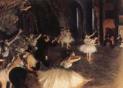 Germain Hilaire Edgard Degas The Rehearsal of the Ballet on Stage Sweden oil painting artist